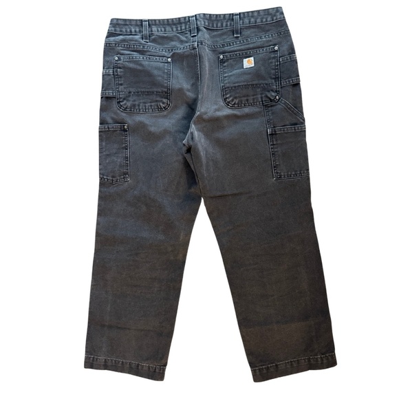 Carhartt Women's Dark Gray Cropped Pants - Picture 2 of 6